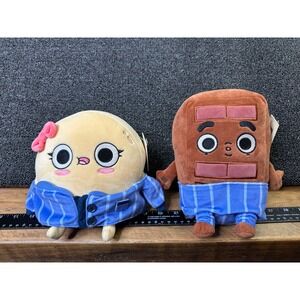 Makeship Choco and Pancake 2.0 Plush Set Limited Edition Pajamas